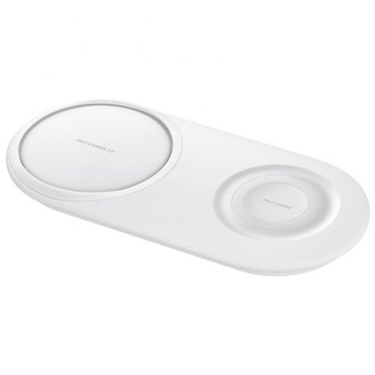 Samsung EP-P5200 Carregador Sem Fios Duplo Carga Rápida Branco