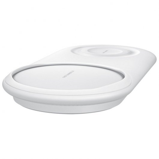 Samsung EP-P5200 Carregador Sem Fios Duplo Carga Rápida Branco