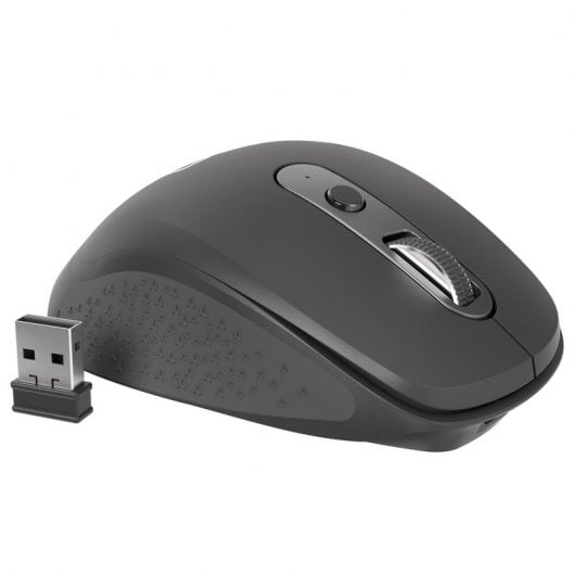 Natec Falcon Drahtlose optische Maus 3200DPI Schwarz