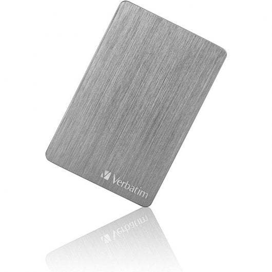 Verbatim Disco rigido portatile Store 'n' Go ALU Slim da 2 TB Grigio Siderale