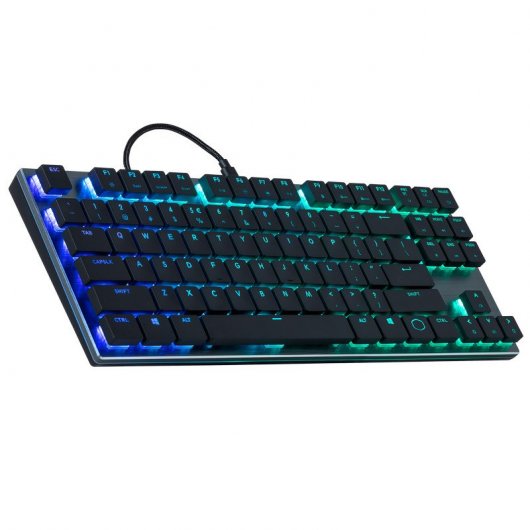 Cooler Master SK630 Teclado Mecánico Gaming Cherry MX Low Profile Red
