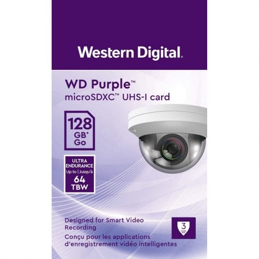 WD Purple SC QD101 MicroSDXC 128 GB Klasse 10 U1