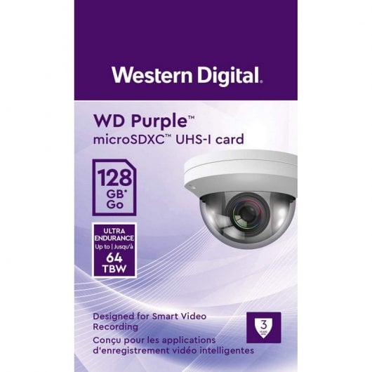 WD Purple SC QD101 MicroSDXC 128 Go Classe 10 U1