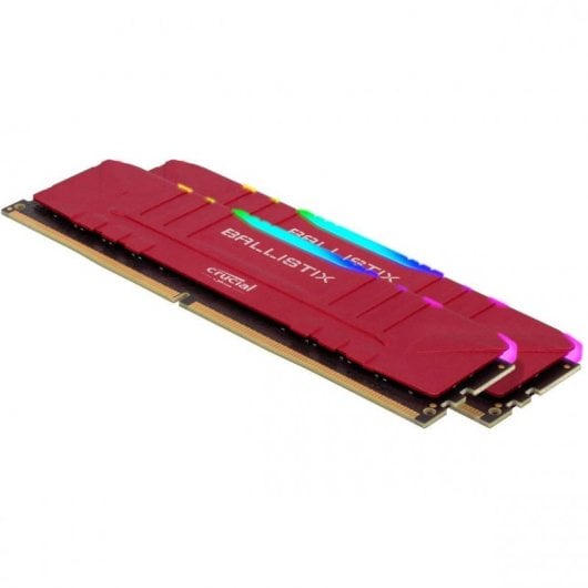 Crucial Ballistix RGB DDR4 3600Mhz PC4-28800 16GB 2x8GB CL16 Vermelha