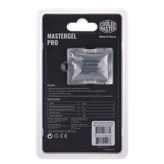 Cooler Master MasterGel Pro Pasta Termica 1,5ml