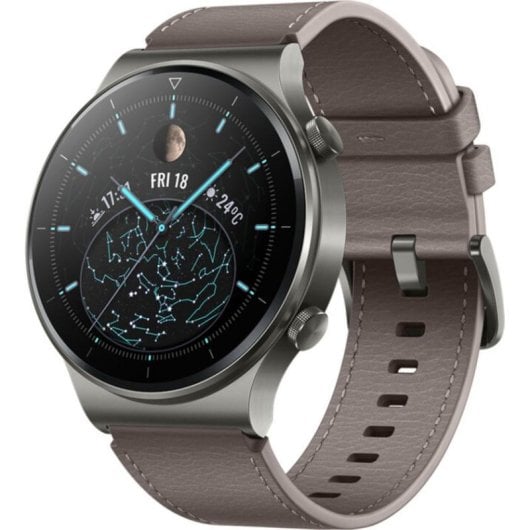 Huawei Watch GT 2 Pro Bluetooth GPS 46,7mm AMOLED Gris Nebula Résistant à l’eau 5ATM SpO2
