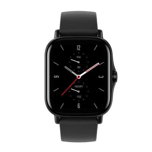 Amazfit GTS 2 Bluetooth GPS WiFi 43mm AMOLED Noir Taille Unique Étanche 5ATM SpO2 Pulsomètre
