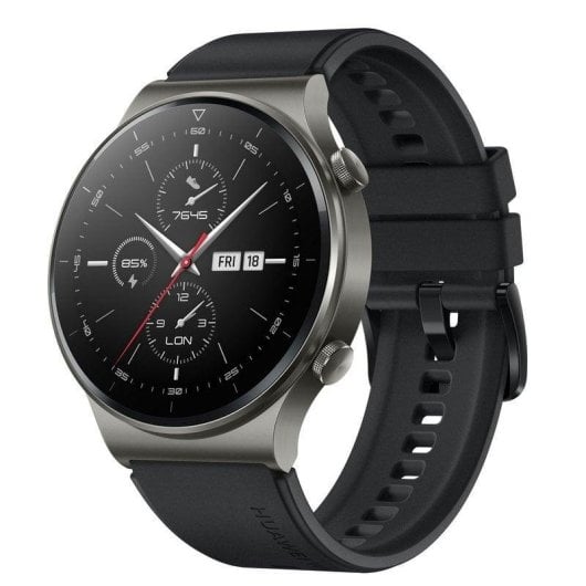 Huawei Watch GT 2 Pro Bluetooth GPS 46,7mm AMOLED Noir Étanche 5 ATM SpO2 Pulsomètre