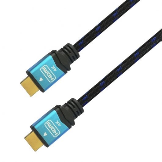 Cavo Aisens HDMI 2.0 Premium 4K 60Hz 18Gbps Maschio/Maschio 10m Nero/Blu