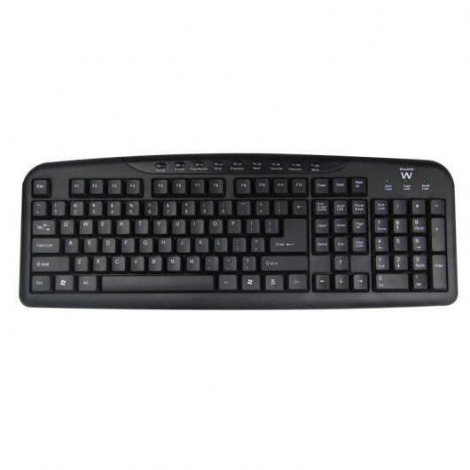 Tastiera multimediale USB Ewent EW3125 nera