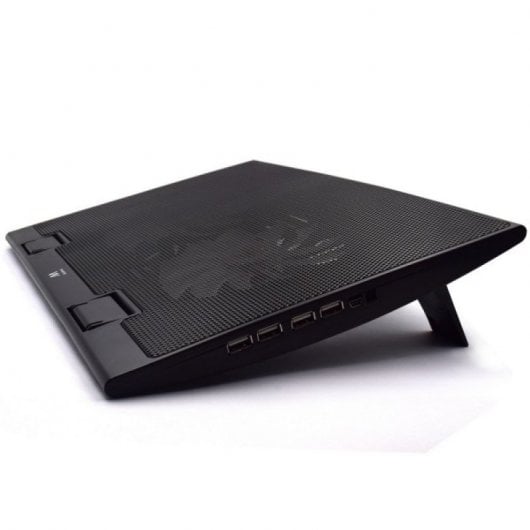 Support de refroidissement Ewent EW1257 avec connecteur USB pour ordinateur portable jusqu'à 17"