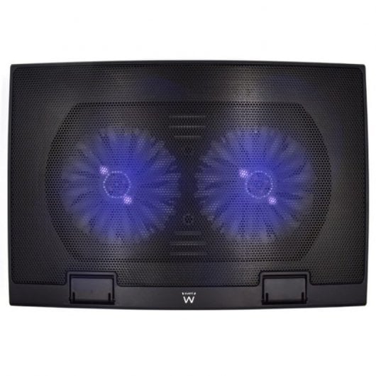 Support de refroidissement Ewent EW1257 avec connecteur USB pour ordinateur portable jusqu'à 17"