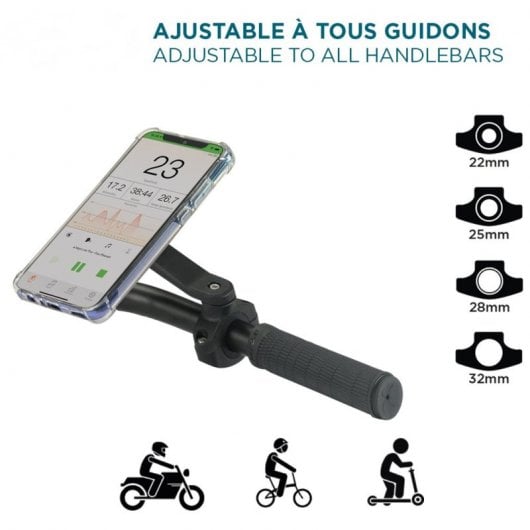 Mobilis U.FIX Universal-Fahrradhalterung für Smartphone