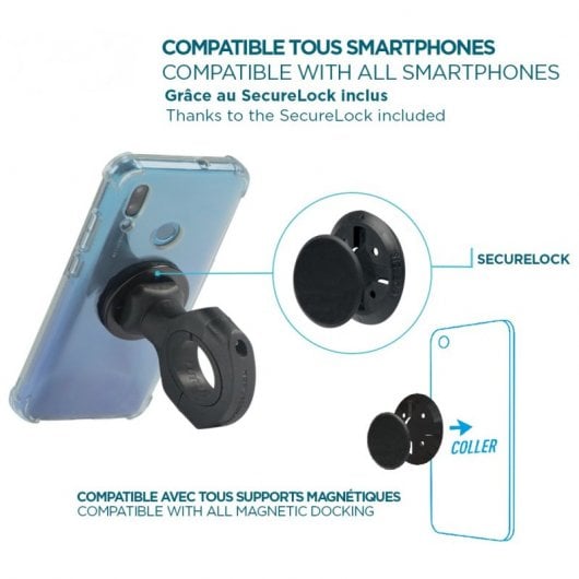 Supporto manubrio universale Mobilis per smartphone