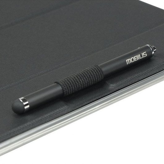 Mobilis Edge Funda Protectora Folio Negra para iPad 10.2" 2021/20/19