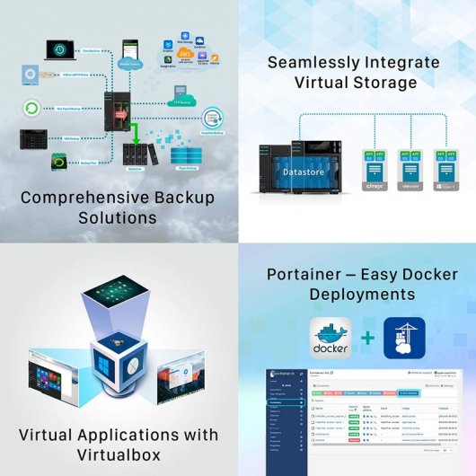 Serveur NAS Asustor AS6602T Lockerstor 2