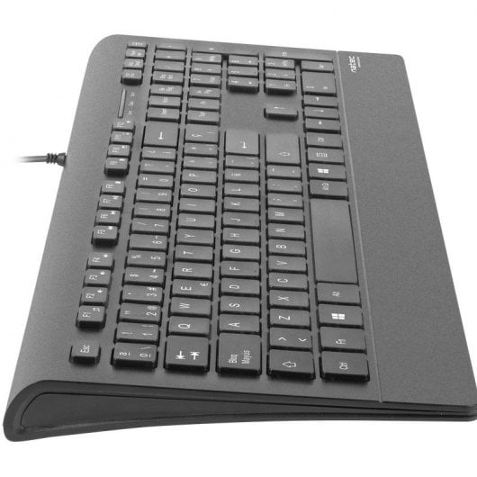 Natec Barracuda Slim Tastatur Schwarz