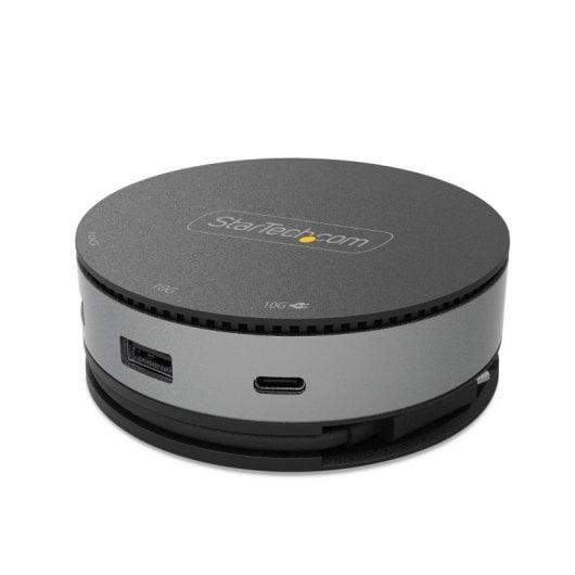 StarTech.com DKT31CHDVCM laptop-dockingstation & portreplikator Kabelgebunden USB 3.2 Gen 2 (3.1 Gen 2) Type-C Schwarz, Grau
