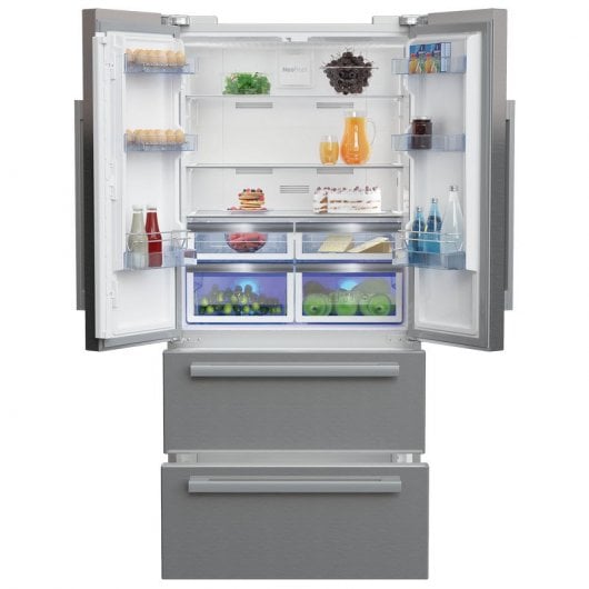 Beko GNE60531XN Frigorífico Americano F Acero Inoxidable