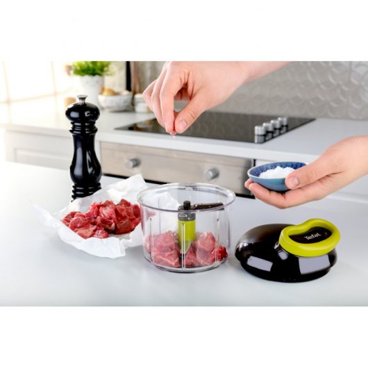 Tefal K1321044 Picadora Manual de 5 Segundos + Accesorios