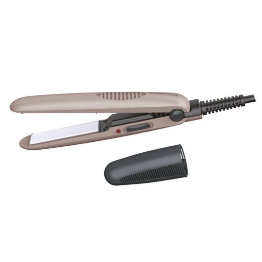 Lisseur Céramique de Voyage Rowenta Pocket Power 200ºC Plaques Fines Rose