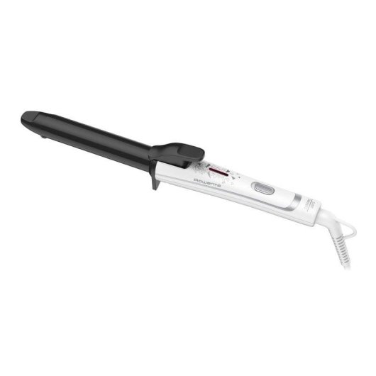 Boucleur à Cheveux Rowenta CF3225F0 Silver Mosaic Tourmaline Céramique 25mm 200°C Pointe Froide Câble 360° Argent