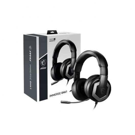MSI Immerse GH61 Auriculares Gaming 7.1 Negros
