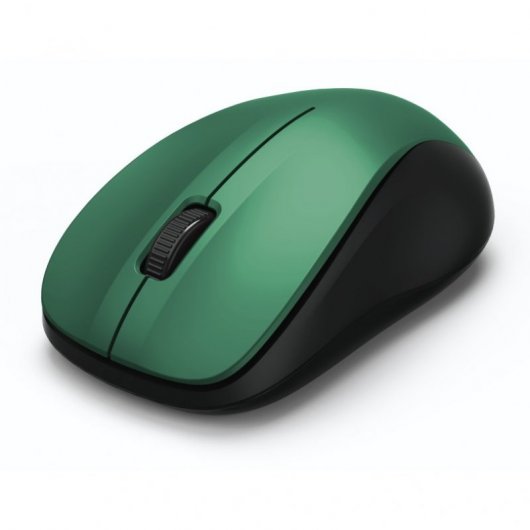 Hama MW-300 Ratón Inalámbrico 1200DPI Verde
