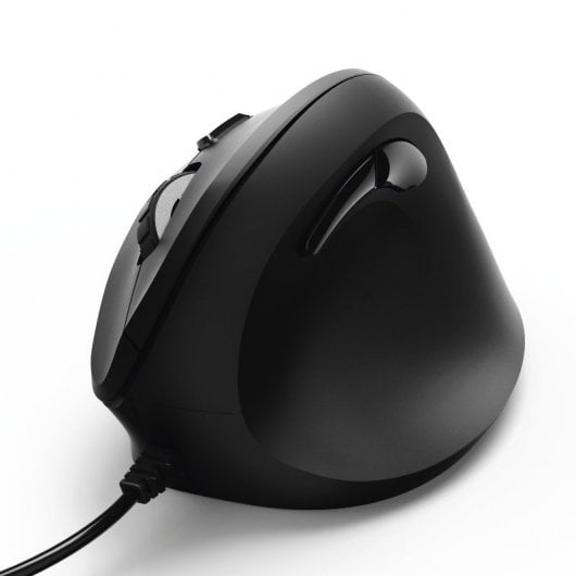 Mouse ottico ergonomico Hama EMC-500 1800 DPI Nero