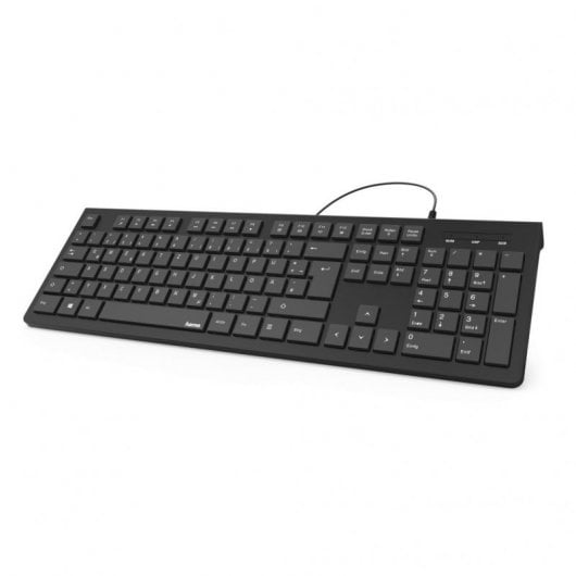 Hama KC-200 Teclado USB Negro