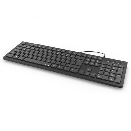 Hama KC-200 Teclado USB Negro