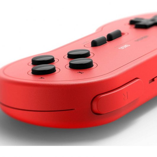 8Bitdo SN30 GP Gamepad para PC/Android/Switch Red Edition