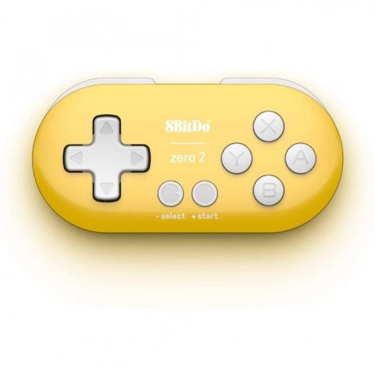 8BitDo Zero 2 Gamepad für Switch/PC/macOS/Android Yellow Edition