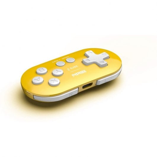 8BitDo Zero 2 Gamepad für Switch/PC/macOS/Android Yellow Edition