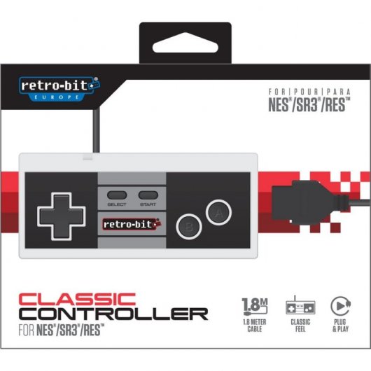 Retro-Bit 8-Bit Classic Controller para NES