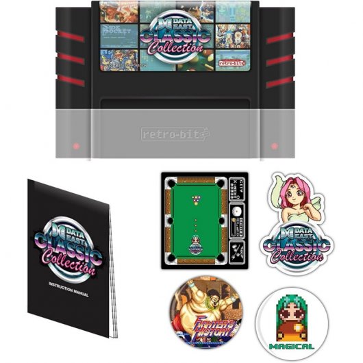 Retro-Bit Data East Classic Collection SNES