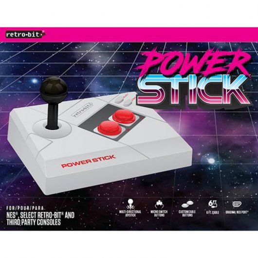 Retro-Bit Power Stick NES