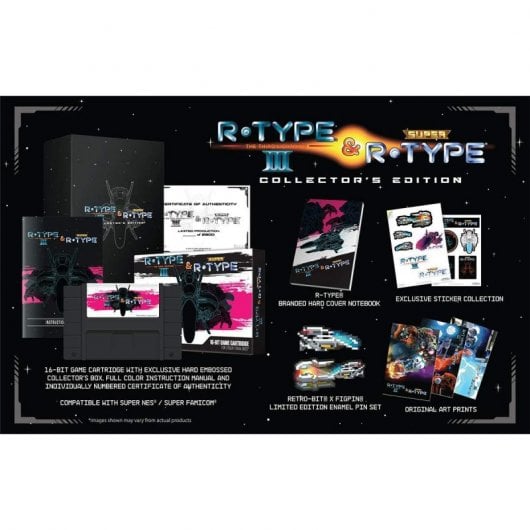 Retro-Bit R-Type Returns Edición Coleccionista para SNES