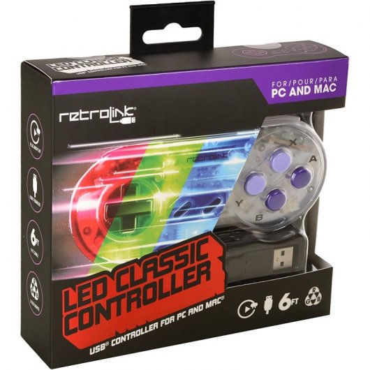 Retrolink Gamepad SNES USB RGB para PC