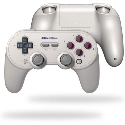 8Bitdo SN30 Pro+ Gamepad Inalámbrico Multiplataforma Gris