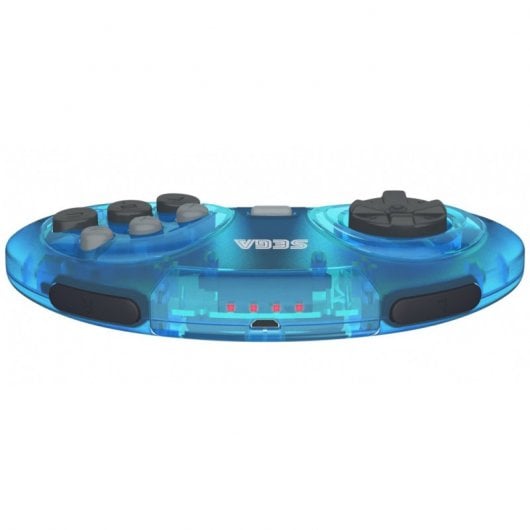 Retro-Bit Gamepad SEGA Mega Drive Bluetooth Azul