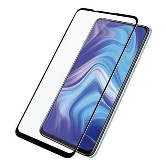 Pellicola salvaschermo in vetro Panzer per Xiaomi Redmi Note 9 nera