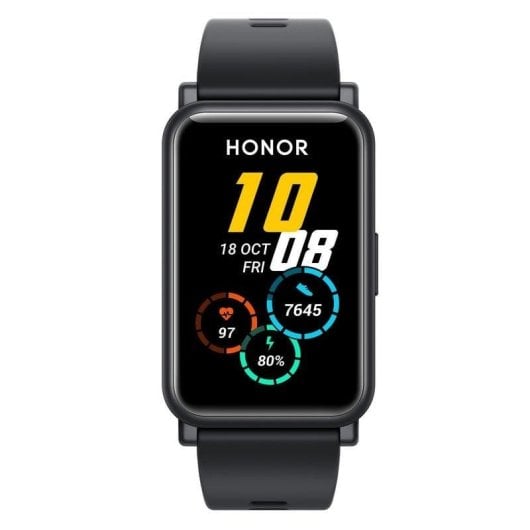 Honor Watch ES Bluetooth 30mm AMOLED Preto M Resistência à Água 5ATM SpO2 Pulsómetro