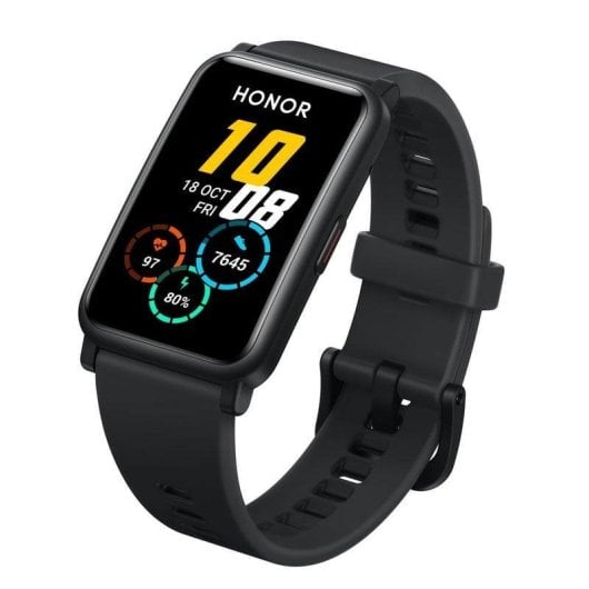 Honor Watch ES Bluetooth 30mm AMOLED Preto M Resistência à Água 5ATM SpO2 Pulsómetro