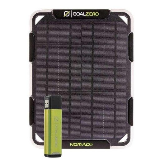 Goal Zero Nomad 5 + Flip 12 Kit Panel Solar con Powerbank