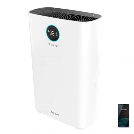 Purificatore d'Aria Cecotec TotalPure 5000 Connected WiFi, 3 Filtri, 130 m³, LED