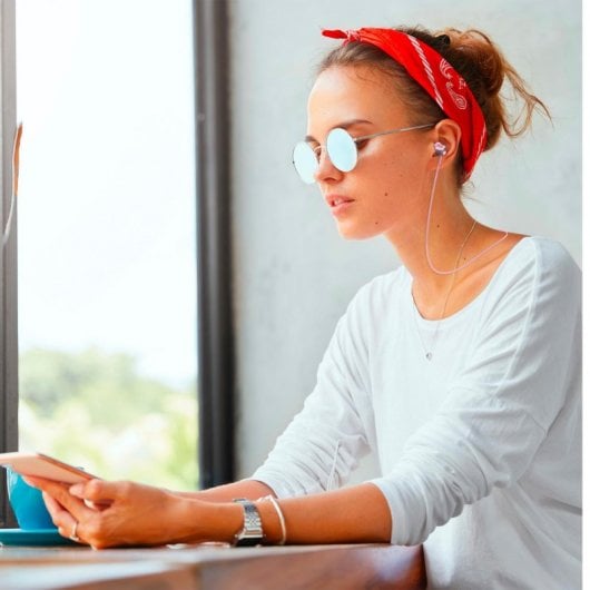 Celly BH Stereo Auriculares Bluetooth Rosas