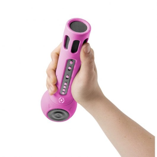 Celly Festival Micrófono Infantil Bluetooth Rosa