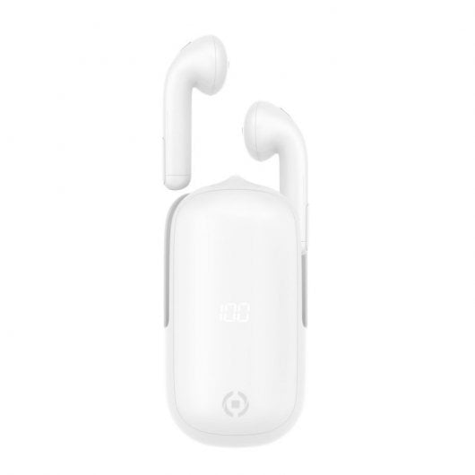 Celly Slide1 Auricolare Wireless In-ear Musica e Chiamate Bluetooth Bianco