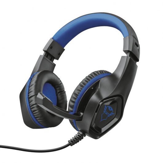 Trust GXT 404B Rana Auriculares Gaming Negro/Azul